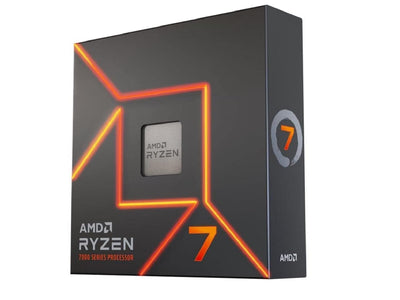 AMD Ryzen 7 7700X Prozessor (intergrierte Radeon Grafik, 8 Kerne/16 Threads, 105W DTP, AM5 Sockel, 40MB cache, Bis zu 5.4 GHz max boost, Kein Kühler)