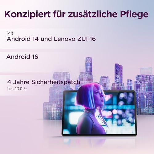 Lenovo Idea Tab Pro Tablet | 12.7" 3K Display | MediaTek Dimensity 8300 | 8GB RAM | 256GB eMMC | Android 14 | Luna Grey | inkl. Tab Pen Plus