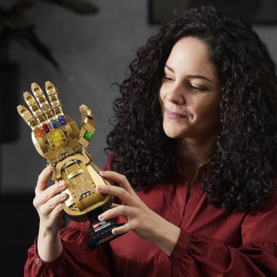 LEGO 76191 Marvel Super Heroes Infinity Handschuh, Avengers-Set für Erwachsene mit Modell von Thanos' Gauntlet zum Bauen, Fanartikel, Geschenk für Männer, Frauen, Sie und Ihn