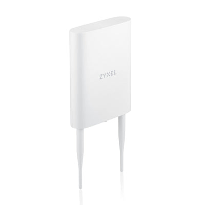 ZYXEL True WiFi 6 AX1800 Outdoor-AP (802.11ax Dual Band), WLAN für kleine Unternehmen mit Smart Mesh, Schutz nach IP55, PoE Injektor inbegriffen, Nebula App/Cloud oder Standalone [NWA55AXE
