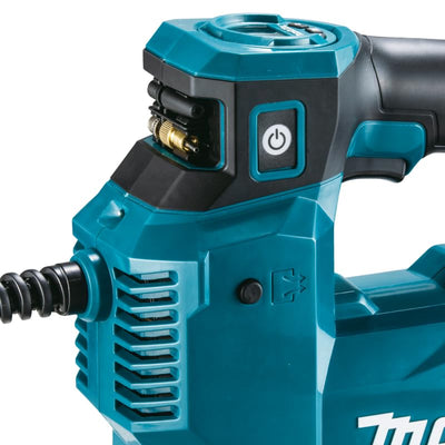 Makita DMP181Z Akku-Kompressor 11,1 bar 18V (ohne Akku, ohne Ladegerät), Petrol