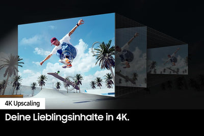 Samsung Crystal UHD 4K DU7179 Fernseher 55 Zoll, Samsung TV mit PurColor, 4K Upscaling, Crystal Prozessor 4K, Smart TV, GU55DU7179UXZG, Deutsches Modell [2024]
