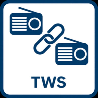 Bosch Professional 18V System Akku Baustellenradio GPB 18V-2 SC (Empfang über DAB+, Bluetooth, FM und AUX, inkl. 1x Netzteil, 1x AUX-Kabel, 1x 3V CR2032 Lithium-Knopfzellen-Batterie)