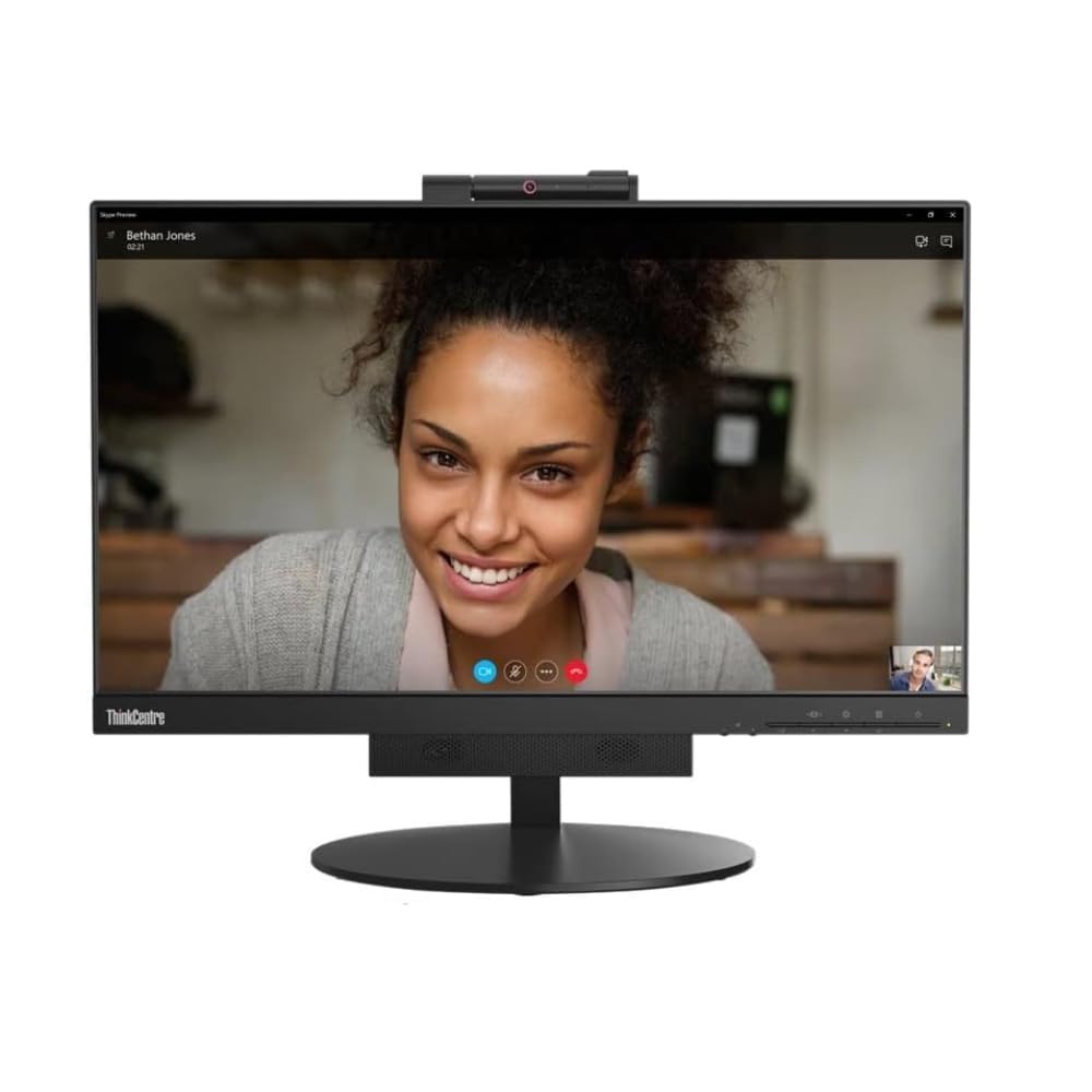 Lenovo All In One ThinkCentre TIO22 22″ Zoll | Intel Core i5 8500T | DP USBC | 16 GB | 512GB | WebCam Windows 11 Pro Microsoft Office 2021 Professional Garantie 36 Monate (überholt)