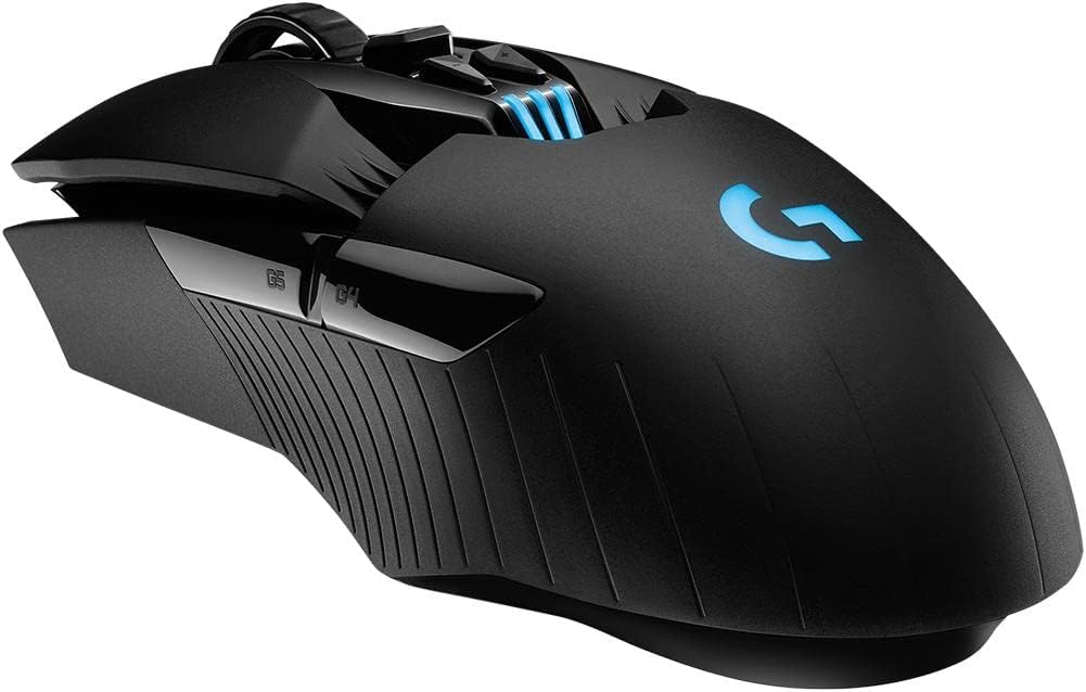 Logitech G903 LIGHTSPEED kabellose Gaming-Maus mit HERO 25K DPI Sensor, Wireless Verbindung, 140+ Stunden Akkulaufzeit, LIGHTSYNC RGB, POWERPLAY-kompatibel, PC/Mac - Schwarz