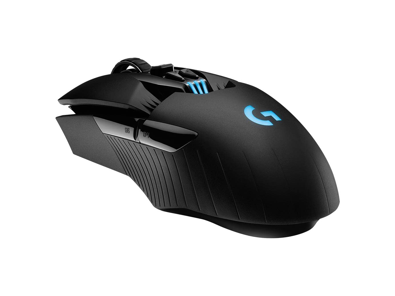 Logitech G903 LIGHTSPEED kabellose Gaming-Maus mit HERO 25K DPI Sensor, Wireless Verbindung, 140+ Stunden Akkulaufzeit, LIGHTSYNC RGB, POWERPLAY-kompatibel, PC/Mac - Schwarz