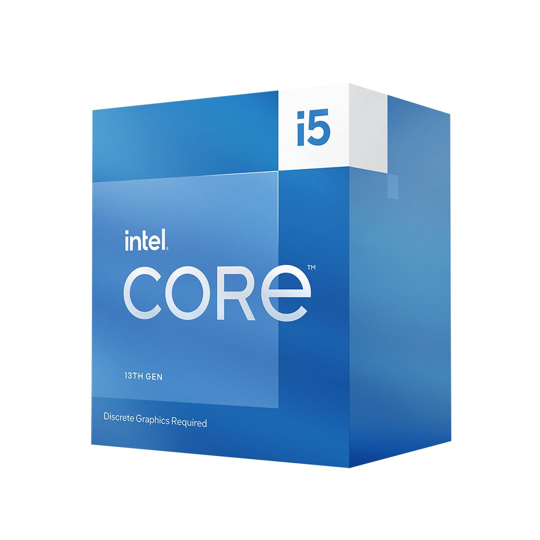 Intel® Core™ i5-13400F Desktop-Prozessor 10 Kerne (6 P-cores und 4 E-cores) 20 MB Cache, bis zu 4,6 GHz