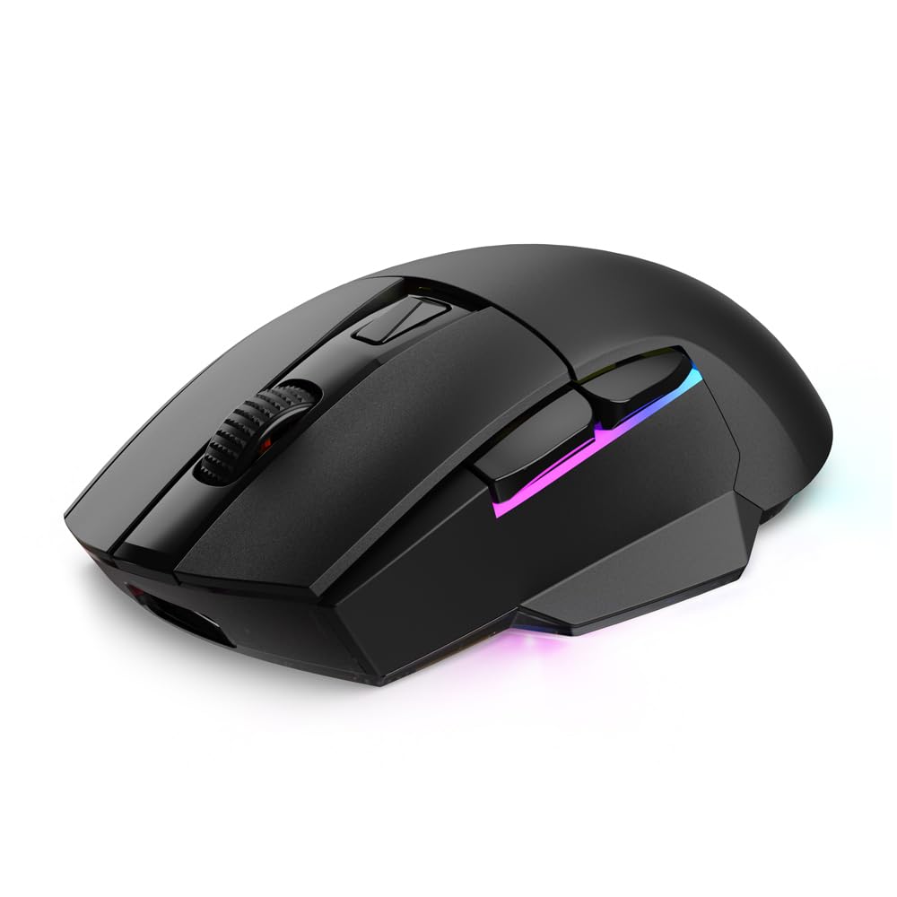 Sharkoon Skiller SGM50W Black, Wireless Optical Gaming Maus, RGB, PBT Button
