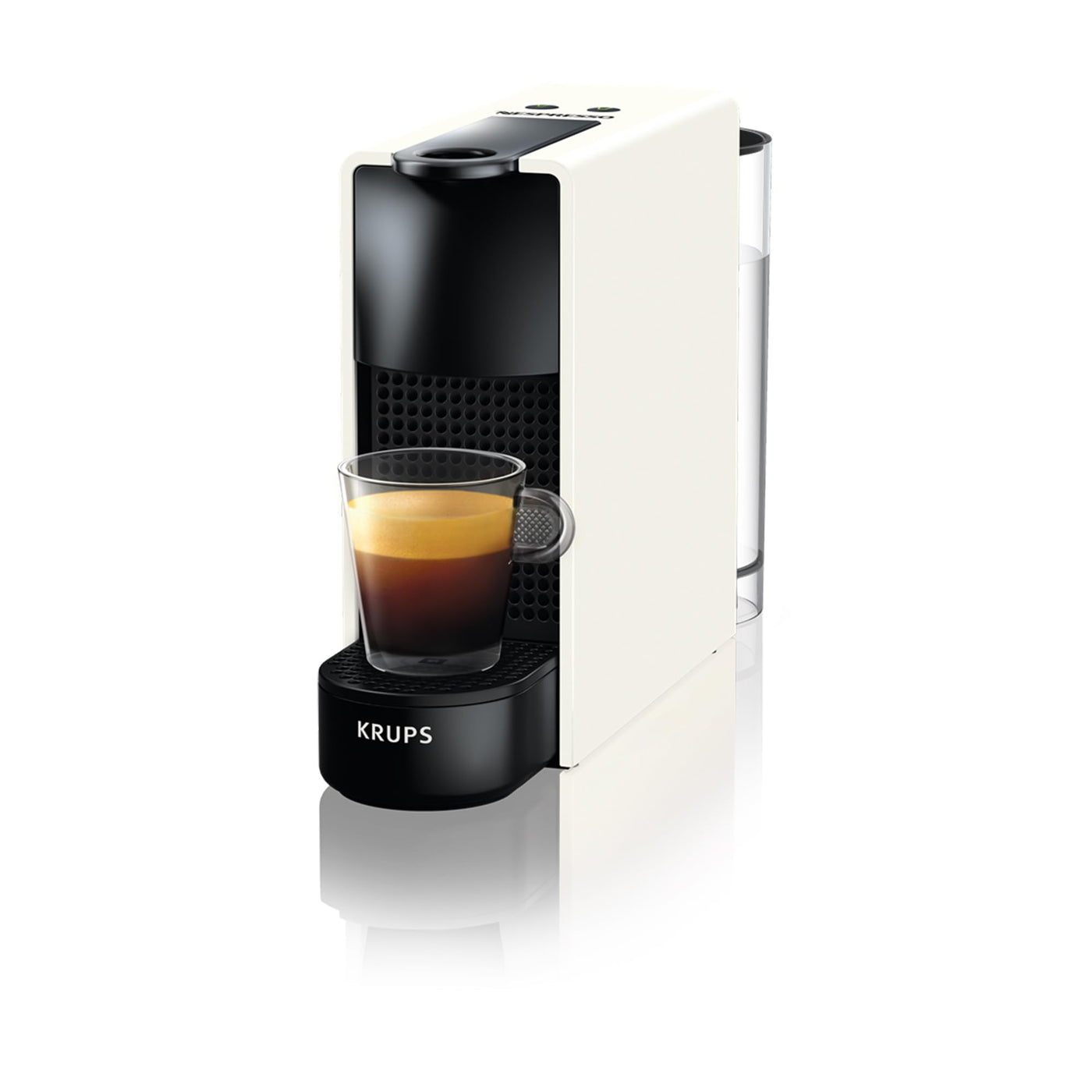 Nespresso Krups XN1101 Essenza Mini Kaffeekapselmaschine | 1260W | weiß | 0,7 Liter