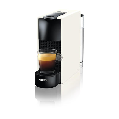 Nespresso Krups XN1101 Essenza Mini Kaffeekapselmaschine | 1260W | weiß | 0,7 Liter