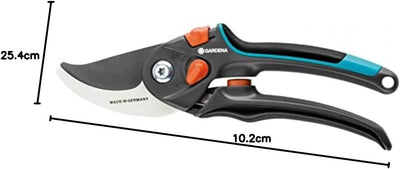 Gardena Gartenschere B/S XL: Pflanzenschonende Baumschere mit Bypass-Schneide für Äste und Zweige, max. Schneid-Durchmesser 24 mm, stufenlose Grifföffnung (8905-20)