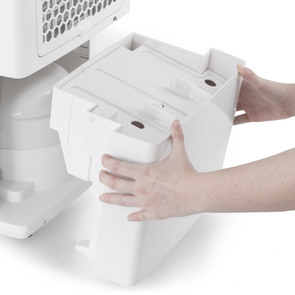 TROTEC Luftentfeuchter elektrisch TTK 72 E – Leistung 24 L/Tag – Fläche 50 m² / 125 m³ – mit Autoabschaltung – für Wohnung und Schlafzimmer