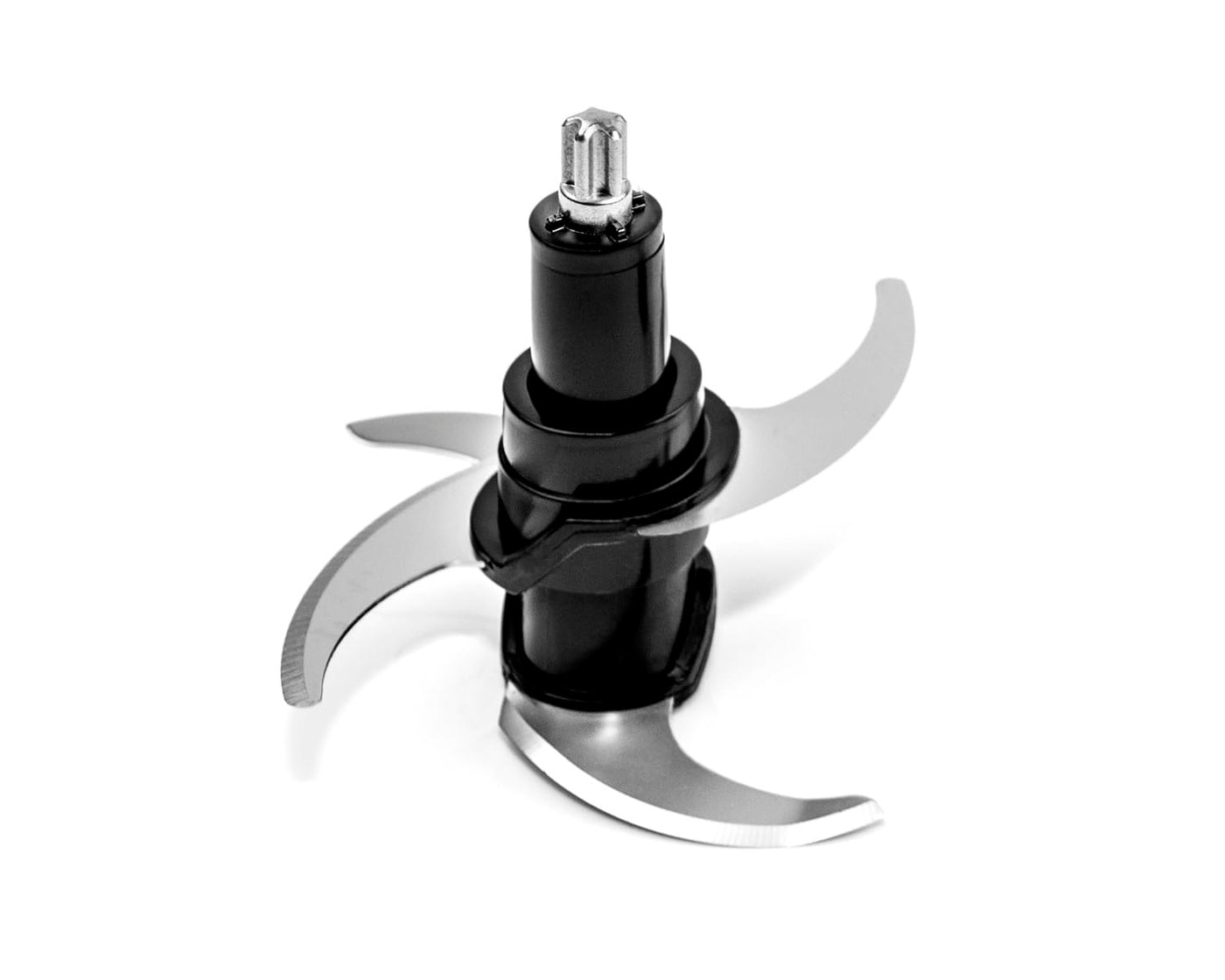 ROMMELSBACHER Multi Zerkleinerer MZ 400 – kraftvoller Motor, 4-flügeliges Spezialmesser aus Edelstahl, 1 Liter Glasbehälter, schwarz/Chrom gebürstet, 400 Watt