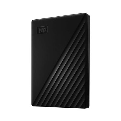 WD My Passport externe Festplatte 1 TB (mobiler Speicher, schlankes Design, herunterladbare Software, automatische Backups, Passwortschutz) Schwarz - auch kompatibel mit PC, Xbox und PS4, 1 Stück
