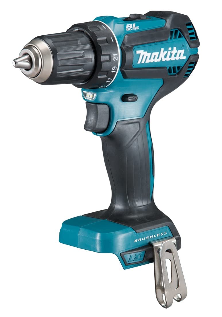 Makita DDF485RTJ Akku-Bohrschrauber 18, 0V, Blau/Silber