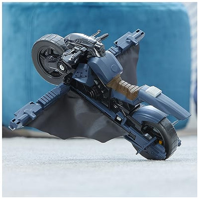 Spin Master Batman Adventures Batcycle - transformierendes 2-in-1 Fahrzeug Motorrad und Gleiter, kompatibel mit 30 cm Batman Action-Figuren, Spielzeug für Kinder ab 4 Jahren