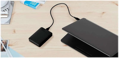 WD Elements Portable externe Festplatte 5 TB (mobiler Speicher, USB 3.0-Schnittstelle, Plug-and-Play, für Windows formatiert) Schwarz