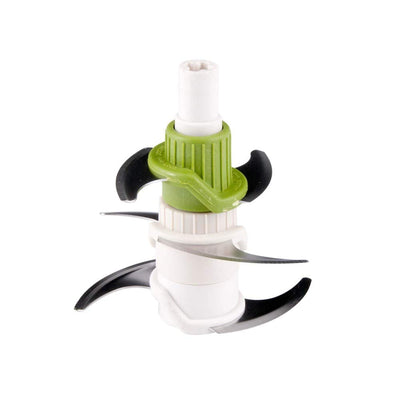 GASTROBACK 40961 Design Mini Chopper Plus, Multi-Zerkleinerer, 3 Edelstahl-Sichelmesser, 400 Watt, 1,2 Liter Glasbehälter, steel, edelstahldesign