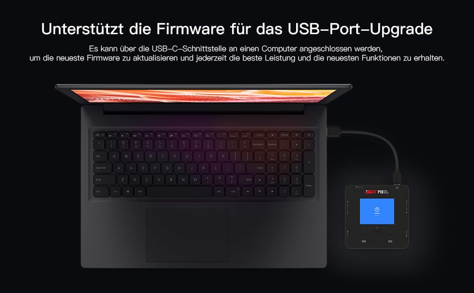 ISDT P10 LiPo-Akku-Balance-Ladegerät Duo 250 W x 2 400 W Zweikanal-Ausgang 1–6 S Li-Ionen-Lebensdauer NiCd NiMH LiHV PB Smart-Akku (Netzteil ist Nicht im Lieferumfang enthalten)