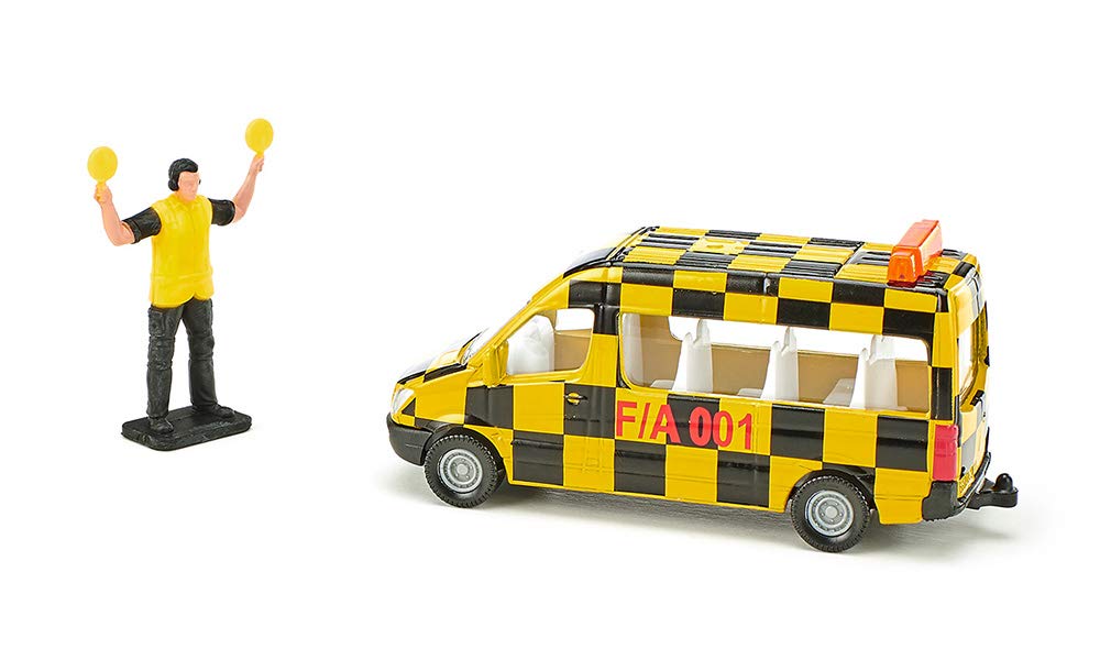 siku 5402, Verkehrsflugzeug mit Zubehör, Kunststoff, Hellblau, Viele Funktionen, Kombinierbar mit siku-Modellen in unterschiedlichen Maßstäben