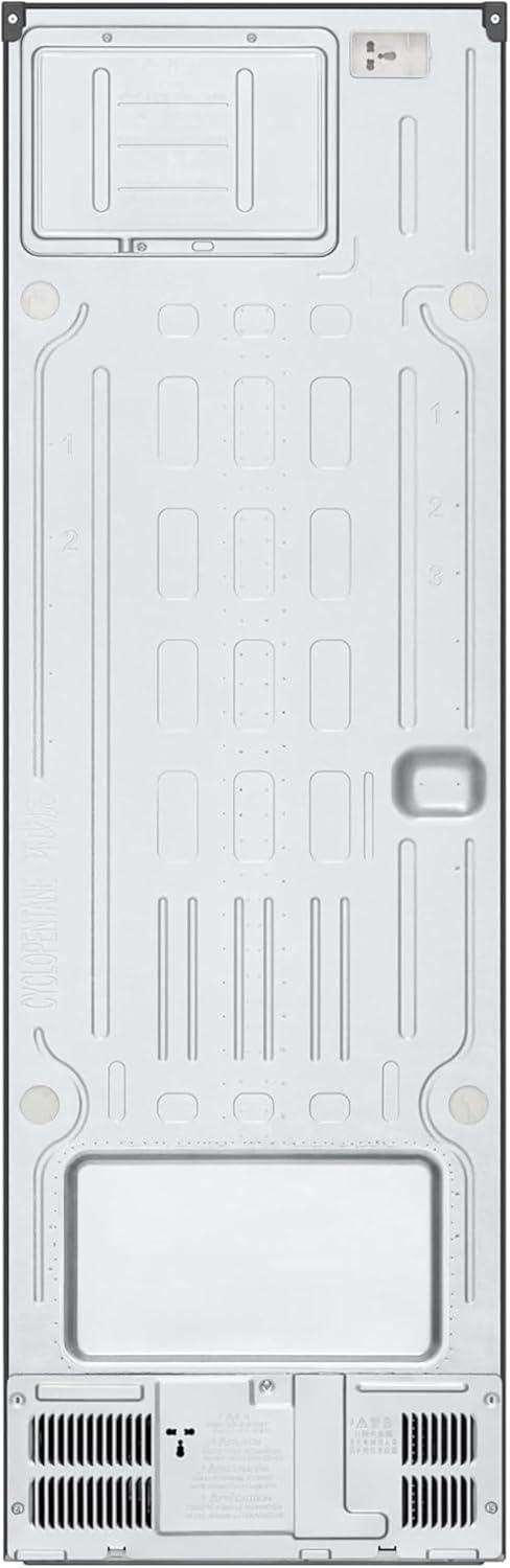 LG GFM61MCCSF, Klasse D, 324 L, Gefriergerät mit Touchdisplay, XXL-Stauraum, DoorCooling+, LINEARCooling, Wi-Fi ꟷ Matte Black