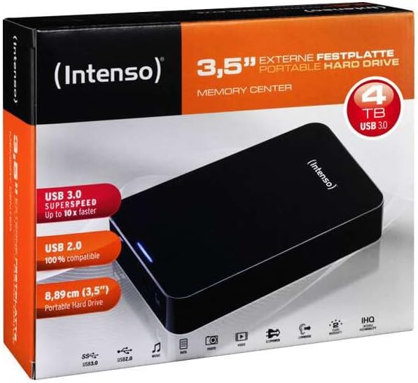 Intenso 3,5" Desktop HDD 3.0 4TB Memory Center