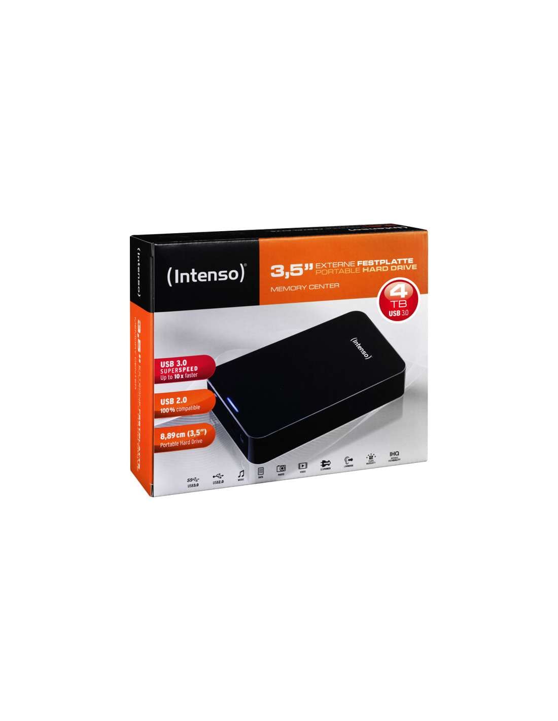 Intenso 3,5" Desktop HDD 3.0 4TB Memory Center