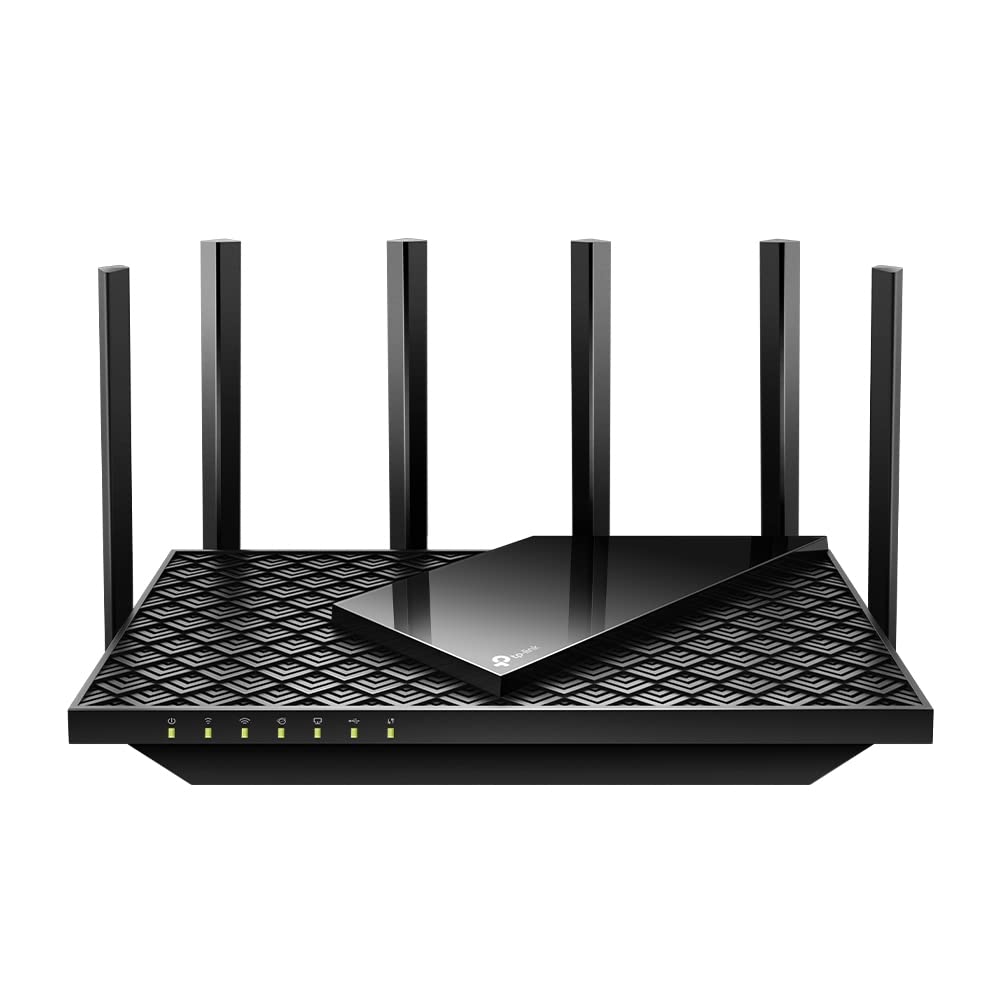 TP-Link Archer AX72 Pro AX5400 Multi-Gigabit WiFi 6 Router(4804 Mbit/s 5 GHz, 574 Mbit/s 2,4 GHz,2.5 Gigabit WAN/LAN Port,1×USB 3.0 Port, 160MHz Bandwidth, HomeShield) , Unterstützt keine DSL-Funktion