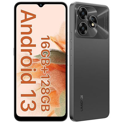 UMIDIGI A15C Smartphone Ohne Vertrag 2023, 4G Handy Ohne Vertrag, Octa-Core 16GB(8GB+8GB)+128GB/1TB, 48MP+8MP, 6,7" HD+Display, 5000mAh, Dual SIM Android 13 Simlockfreie Handys, NFC/Face ID/OTG/GPS