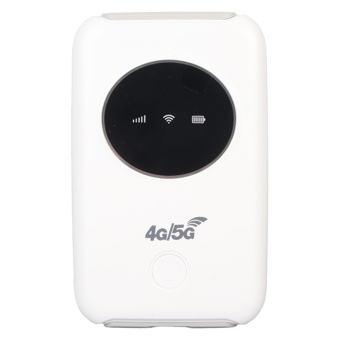 Asixxsix Tragbarer 5G-WLAN-Hotspot-Netzwerk-Router mit SIM-Kartensteckplatz, 300 Mbit/s Hochgeschwindigkeit, Anschluss von Bis zu 10 Geräten, Geeignet für Reisen, Arbeit, Live-Streaming