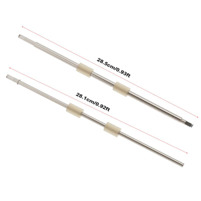 EMSea 1 Paar Scanner-Ersatzrollen (Ausgabe Und Zufuhr) PA03630-Y215 PA03630-G205 Kompatibel mit Fujitsu Fi-6140z/6230z/6240z 28,5 Cm Und 28,1 Cm