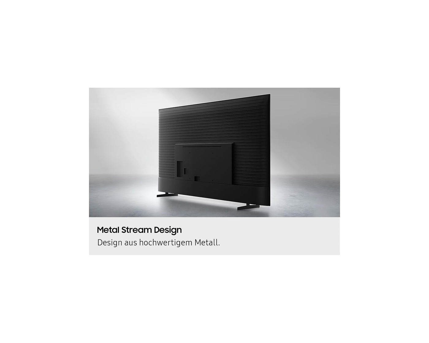 Samsung Crystal UHD LED Fernseher 2025, Crystal Prozessor 4K, MetalStream Design, SmartThings, Knox Security, Gaming Hub, AI Upscaling, Kostenlose Inhalte, Smart AI TV (U80F, 85 Zoll)