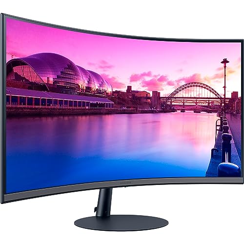 Samsung Curved S39C Essential Monitor S32C390EAU, 32 Zoll, VA-Panel, Full HD-Auflösung, Eco Saving Plus, integrierte Stereo Lautsprecher, 4 ms Reaktionszeit, Bildwiederholrate 75 Hz, Schwarz