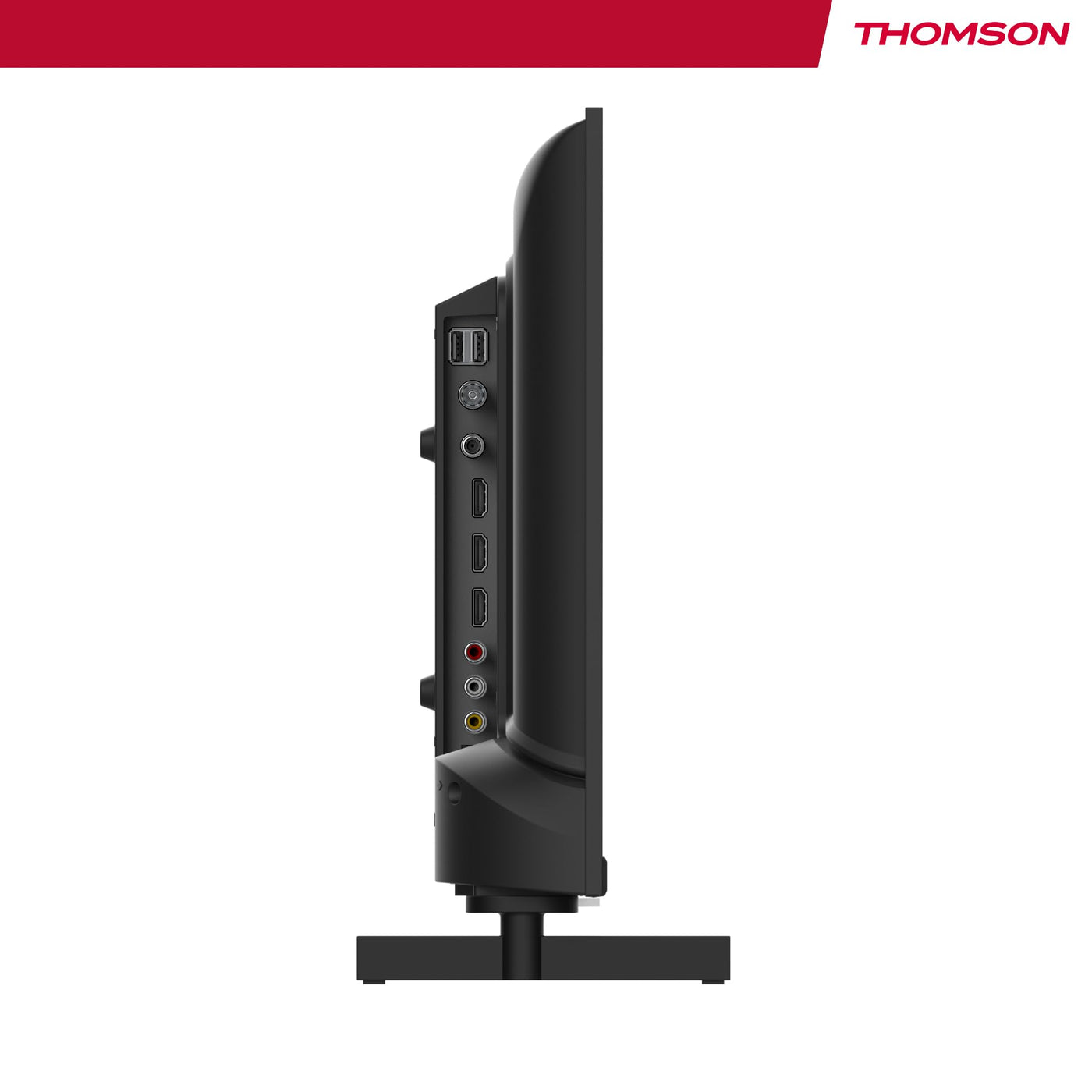 Thomson 24 Zoll (60 cm) LED HD 12V Camping Smart Android TV, Google Assistant, Wi-Fi, Dolby Digital, Bluetooth, Triple-Tuner (Kabel/Satellit/Antenne), HDMI, CI+, A+ Panel- 24HA2S13C