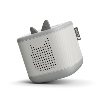 tonies Toniebox 2 Bundle Incl. 2 Tonie: Schlummerbande Schlummerbär und Hase, Mondgrau, Audioplayer für Hörbücher, Lieder, Einschlafen und Tonieplay für Kinder