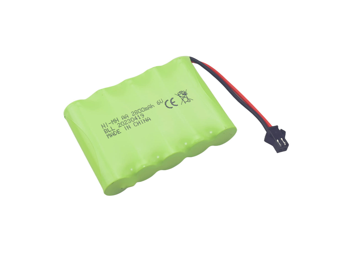 ZYGY 2PCS 6.0V 2800mah AA Akku mit SM-2P Stecker und USB Ladekabel für TB141 TB142 DE37 RC Fernbedienung Auto Spielzeug Auto Bagger LKW Engineering Fahrzeug