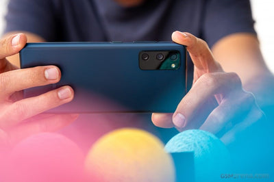 Samsung Galaxy S20 FE Smartphone 5G, 6.5 Zoll Super AMOLED Display, 4.500 mAh Akku, 32MP Selfie Kamera, Fan Edition - Deutsche Version (128GB mit 5G, Cloud Navy), SM-G78