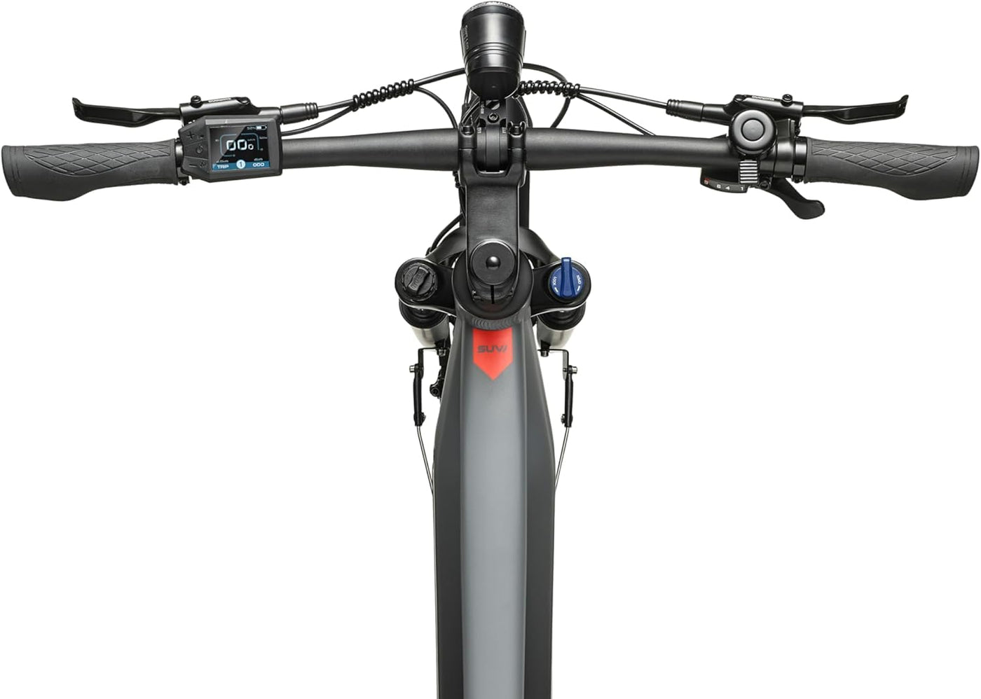 TELEFUNKEN E-Bike Herren 27,5 Zoll, Elektrofahrrad Mittelmotor, 9-Gang Kettenschaltung, Hydr. Scheibenbremsen, Pedelec SUV-Bike inkl. Fahrradschloss