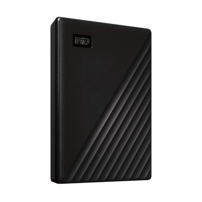 WD My Passport externe Festplatte 1 TB (mobiler Speicher, schlankes Design, herunterladbare Software, automatische Backups, Passwortschutz) Schwarz - auch kompatibel mit PC, Xbox und PS4, 1 Stück