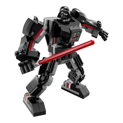 LEGO 75368 Star Wars Darth Vader Mech, baubares Actionfiguren-Modell mit Gelenkteilen, Minifiguren-Cockpit und großem roten Lichtschwert, Sammel-Spielzeug für Kinder, Jungen, Mädchen ab 6 Jahren