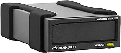 Tandberg External Drive Kit with 2TB, Black, USB3+ Includes Windows Backup and Apple Time Machine Support 8865-RDX