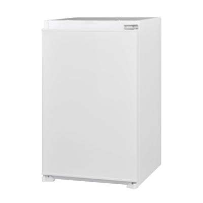 TELEFUNKEN EK88S134E Einbaukühlschrank ohne Gefrierfach | 88cm Nische | Schlepptür-Technik | 126 Liter Nutzinhalt | Temperaturregelung | Weiß