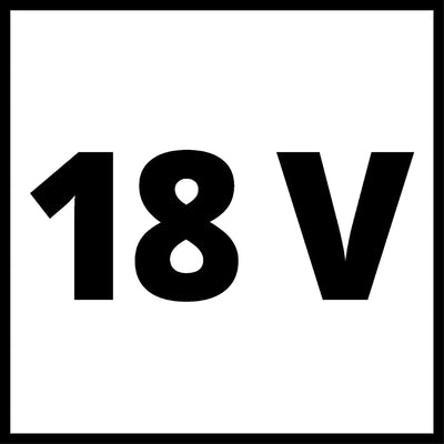 Einhell Akku-Heißklebepistole TE-CG 18 Li - Solo Power X-Change (Lithium-Ionen, in 120 Sekunden einsatzbereit, inkl. 5 Klebestifte + Flachklebedüse, ohne Akku und Ladegerät)