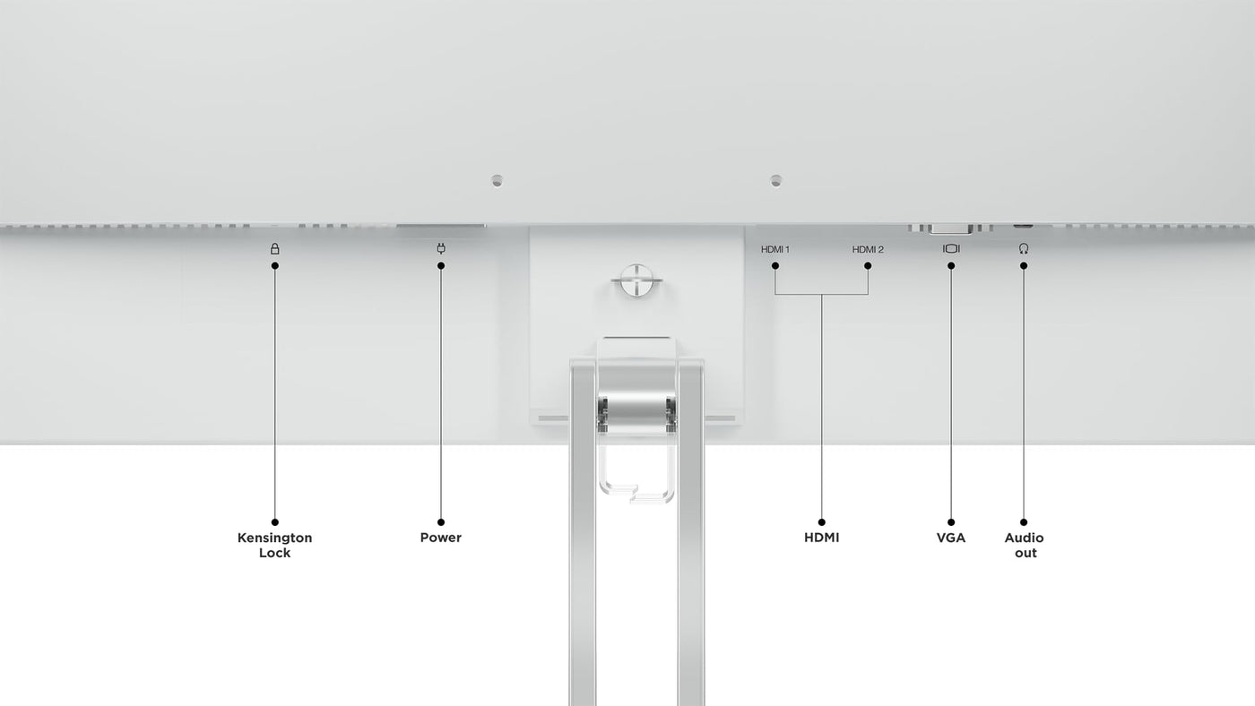 Lenovo L27i-4A | 27" Full HD Monitor | 1920x1080 | 100Hz | 300 nits | 1ms Reaktionszeit | IPS-Panel | HDMI | VGA | integrierte Lautsprecher | entspiegelt | 3,9kg | grau