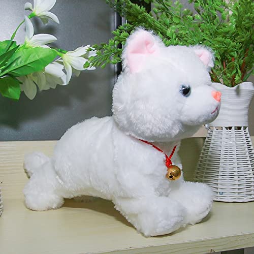 Smalody Interactive Plüschtiere, Neuheit Sound Control Elektronische Katze Elektronische Haustiere Roboter Katze Geschenk für Kinder