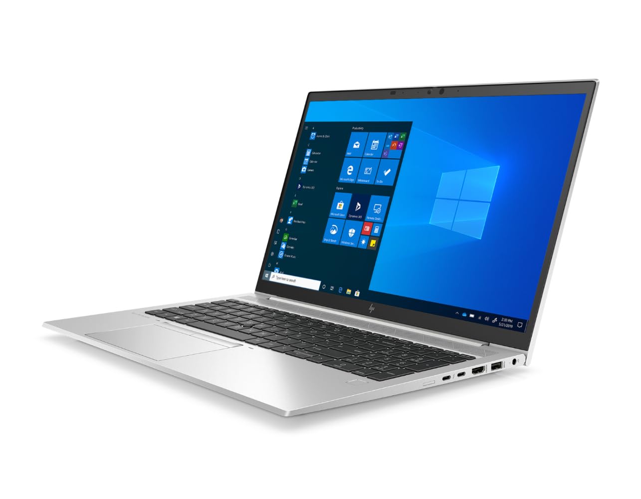 HP EliteBook 850 G7 15,6 Zoll 1920x1080 Full HD Intel Core i5 10310U 512GB SSD Festplatte 16GB Speicher Windows 11 Pro Fingerprint Notebook Laptop (Generalüberholt)