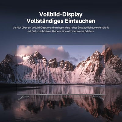 Xiaomi F, 65 Zoll (165 cm), 4K UHD, Smart TV, Fire TV, Triple Tuner DVB-C/S/S2/T/T2,HDR10, MEMC, Game Boost mode 120Hz,Sprachsteuerung mit Alexa,2GB+32GB, Kompatibel mit Apple AirPlay