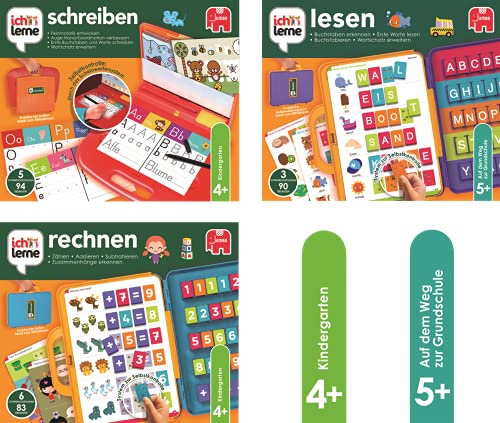 Jumbo Spiele - Ich lerne Lesen - Lernspiele ab 5 Jahren - für 1 Spieler - Vorschule Kindergarten