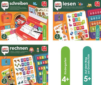 Jumbo Spiele - Ich lerne Lesen - Lernspiele ab 5 Jahren - für 1 Spieler - Vorschule Kindergarten