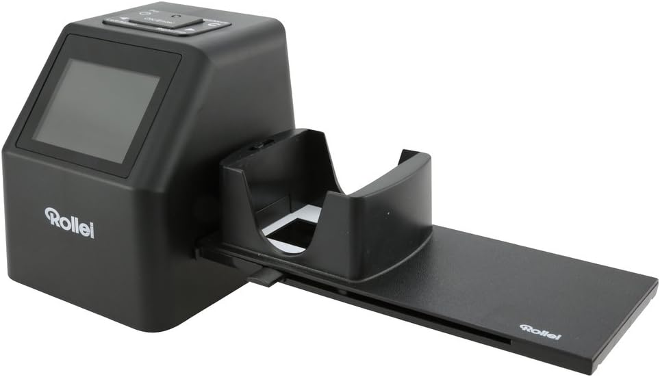 Rollei DF-S 310 SE Dia Film Scanner (Special Edition mit extra Zubehör, SD-/SDHC-Karten Steckplatz und USB 2.0 Schnittstelle) schwarz